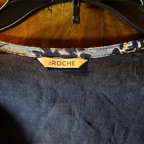 NWT St. Roche- Pearl Midi Wrap Dress. Size 10 - Picture 5 of 7